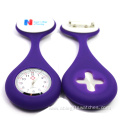 2016 New Design Nurse Silicone Brooch Watch